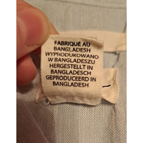 Nicole Miller New York Linen Sleeveless Tunic/ Mini Dress Women's S Minimalist - Picture 11 of 12